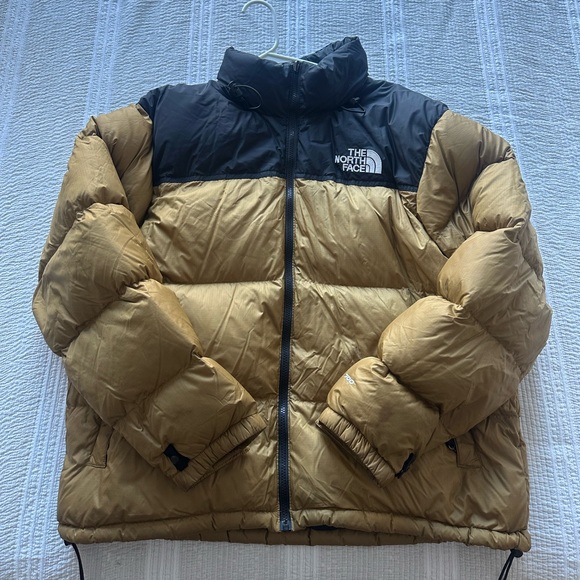 Yellow 1996 Retro Nuptse Down Jacket Mens XL